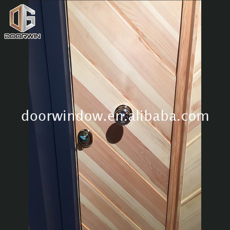 DOORWIN 2021Professional factory cherry wood door cheap exterior doors buy solid