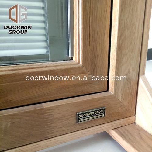 DOORWIN 2021Professional factory double glazed awning aluminum window american popular windows color aluminium