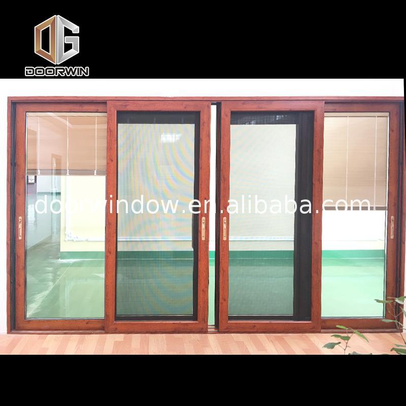 DOORWIN 2021Professional factory four panel exterior door sliding doors cost canada