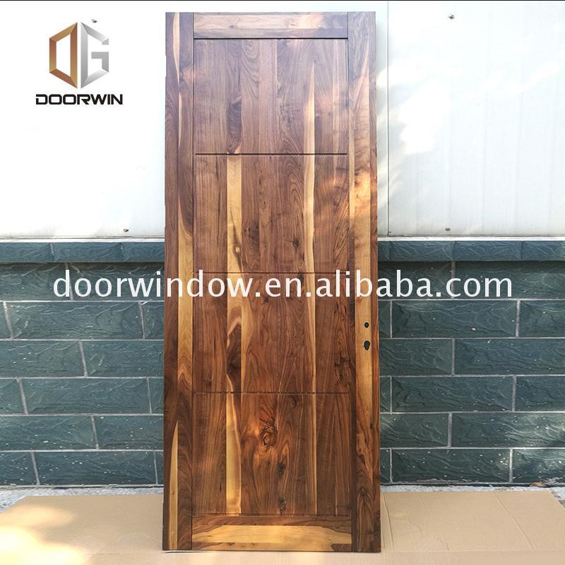 DOORWIN 2021Professional factory red interior door readymade wooden doors and windows