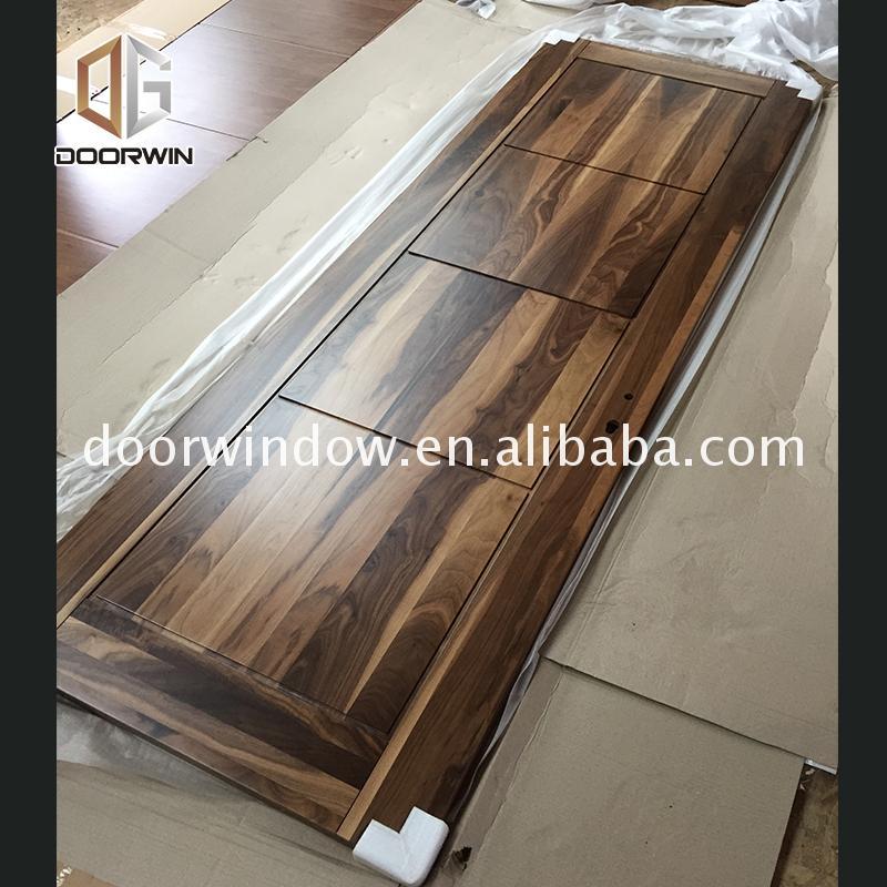 DOORWIN 2021Professional factory red interior door readymade wooden doors and windows