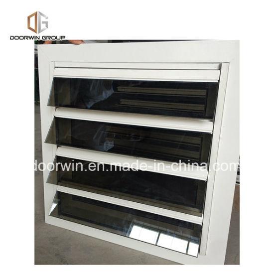 DOORWIN 2021Quality Aluminium Secure Glass Louver Door - China Shutter, Plantation Shutter