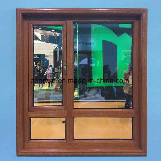DOORWIN 2021Red Oak Wood with Exterior Aluminium Cladding Outswing Window - China Awning Window, Aluminum Awning Windows