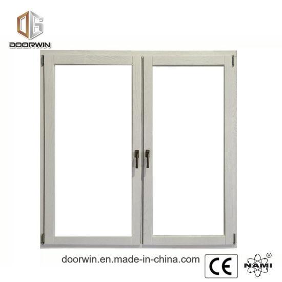 DOORWIN 2021Renovation Solid Oak Wood Casement Window with Exterior Aluminum Cladding - China Window, Wood Aluminum Window