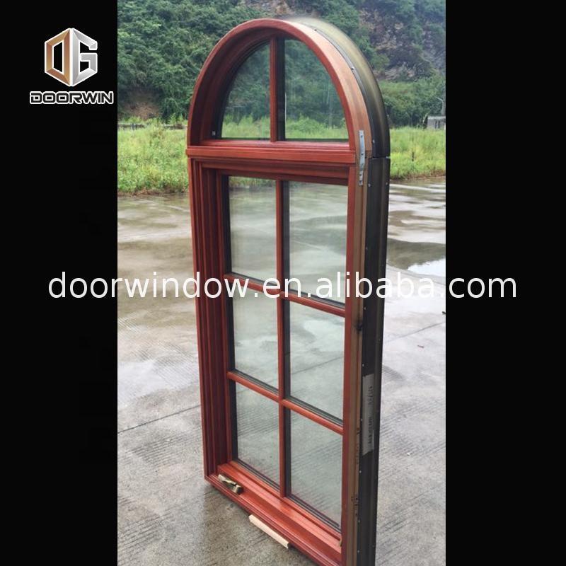 DOORWIN 2021Round shape window grill arch glass windows by Doorwin on Alibaba