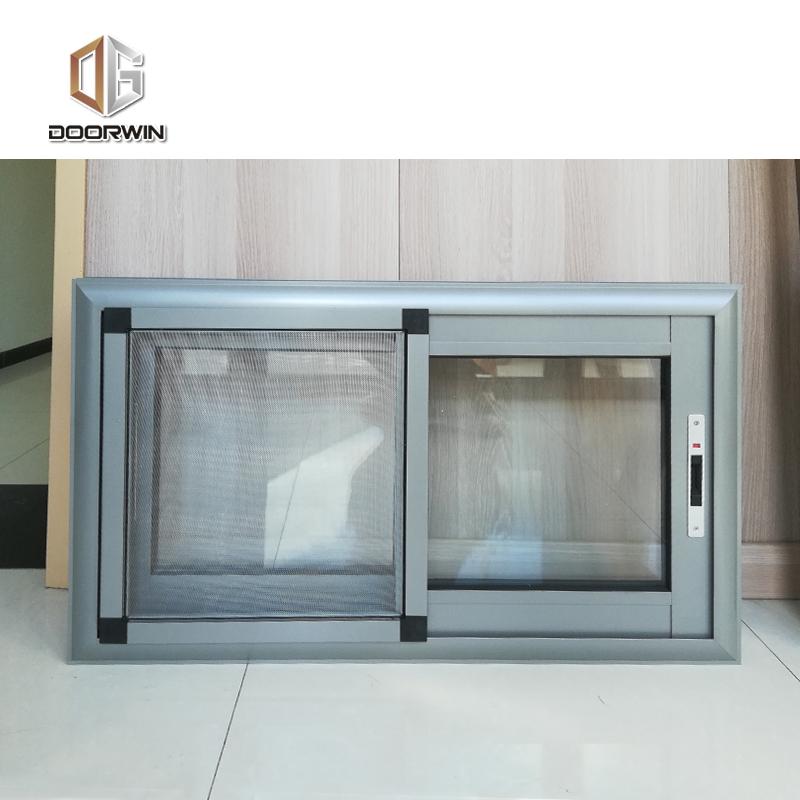 DOORWIN 2021San Diego Cheap horizontal sliding windows with glass window design fully open sliding windows