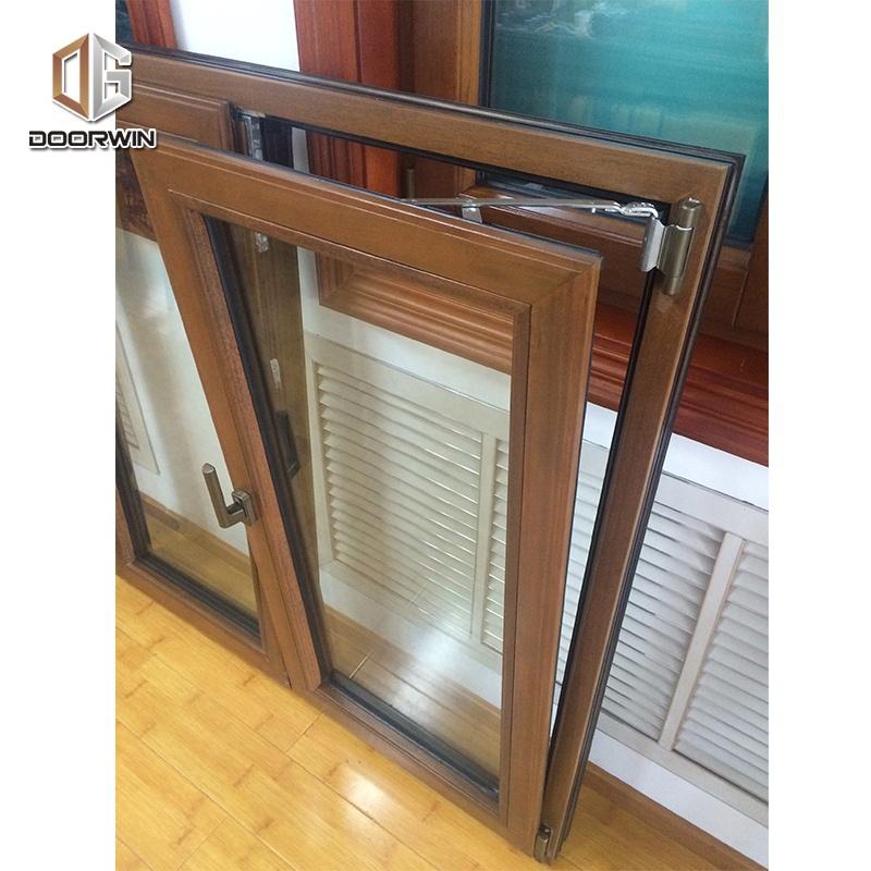 DOORWIN 2021San Francisco cheap standard aluminum wood casement windows as 2047