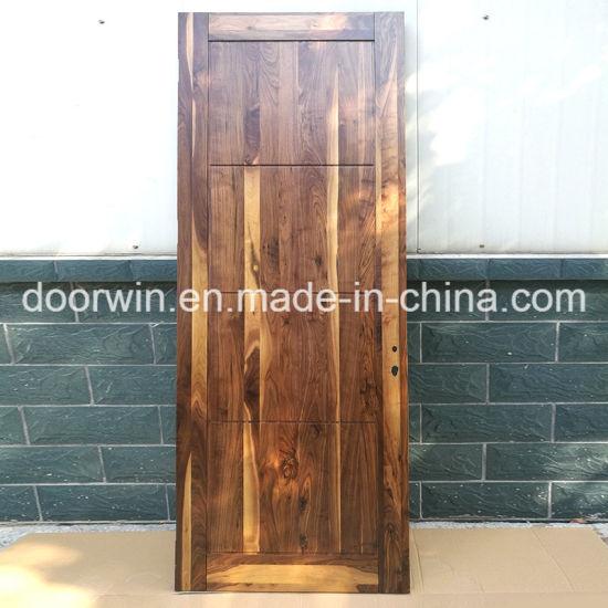 DOORWIN 2021Simple Design Wood Door Finished Room Door Made of American Black Walnut Wood - China Interior House Door, Black Walnut Door