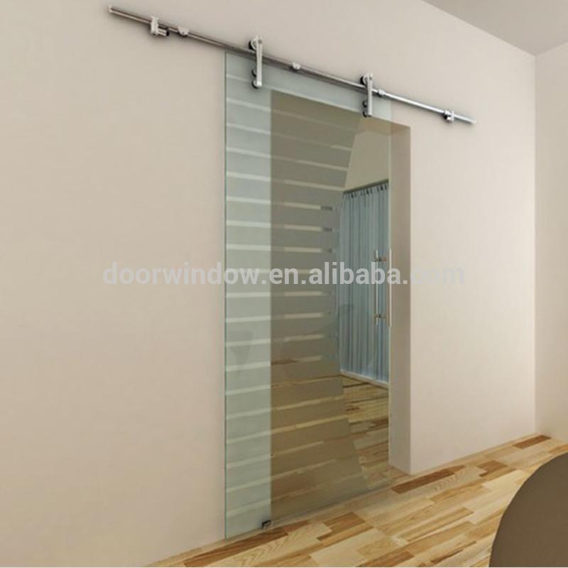 DOORWIN 2021Simple decorative design frosted glass interior bathroom doors for partition by Doorwin