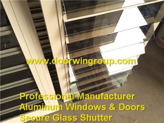 DOORWIN 2021Single Glazing Aluminum Secure Shutter Window - China Aluminum Glass Shutter, Shutter Window