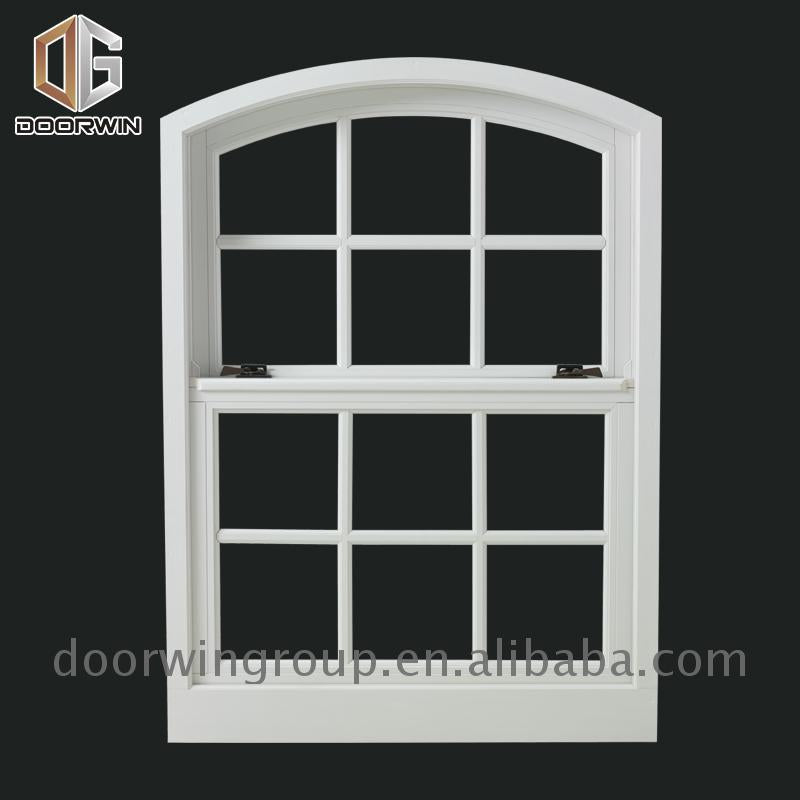 Doorwin 2021New York slide up windows aluminum 28x54 replacement dust-proof high quality single and double hung windows