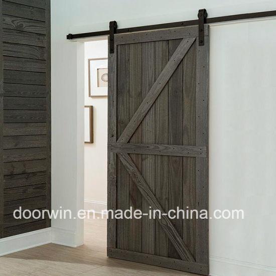 DOORWIN 2021Sliding Door with Top Track Double K Type Interior Doors for Homes - China Oak Wood Door, Interior Door