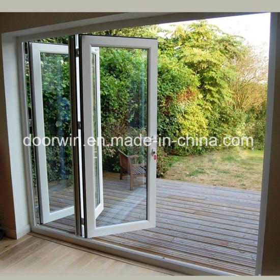 DOORWIN 2021Sliding Glass Folding Door - China White, Folding Door