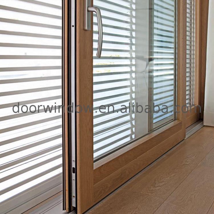 DOORWIN 2021Sliding glass door for wooden almirah designs with wheels