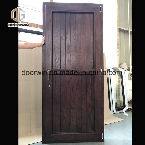 DOORWIN 2021Solid Oak Wood Front Entrance Door - China Casement Swing Doors, Commercial Entry Doors