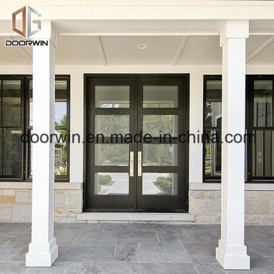 DOORWIN 2021Solid Teak Wood Aluminium French Door - China Aluminium Wood Door, Aluminum Door