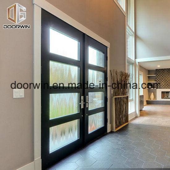 DOORWIN 2021Solid Wood Aluminium French Door, Wood Aluminum Door From Chinese Professional Wood Aluminum French Door Designer - China Wood Clad Alu Door, Alu Clad Wood Glass Door