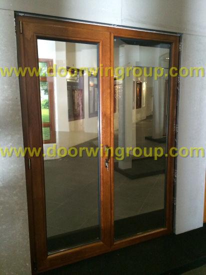 DOORWIN 2021Solid Wood Aluminium Patio Door, Durable Wood Clad Aluminum Patio Door From Reliable Chinese Manufacturer - China Wood Clad Alu Door, Alu Clad Wood Glass Door