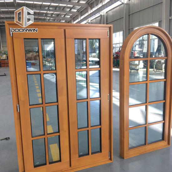 DOORWIN 2021Solid Wood Arched Design with Colonial Bars, Arched Doorframe - China Arch Window Design, Bathroom Window