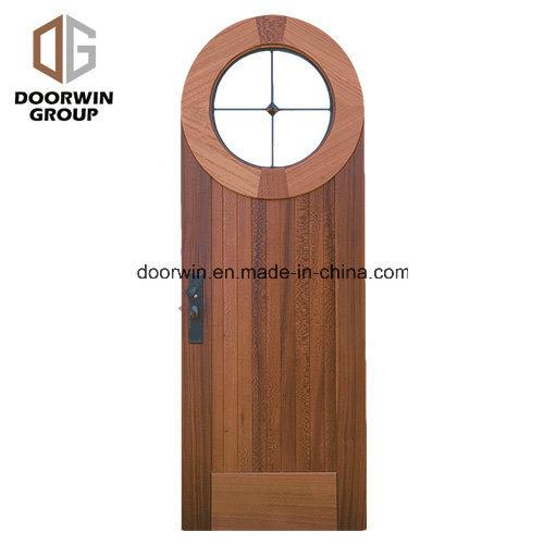 DOORWIN 2021Solid Wood Doors for Canada and USA Client - China Wooden Door Suppliers, Double Glazing Door