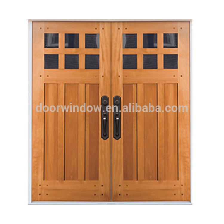 DOORWIN 2021Solid Wood Single Exterior Swing Craftsman Doors exterior single french doorby Doorwin