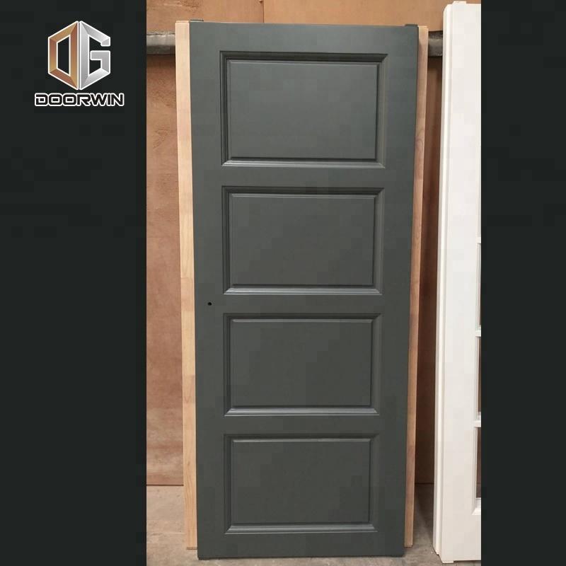 DOORWIN 2021Solid wooden door wood doors design by Doorwin on Alibaba