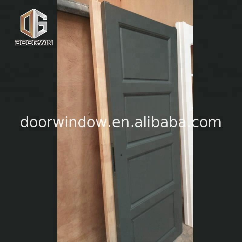 DOORWIN 2021Solid wooden door wood doors design by Doorwin on Alibaba