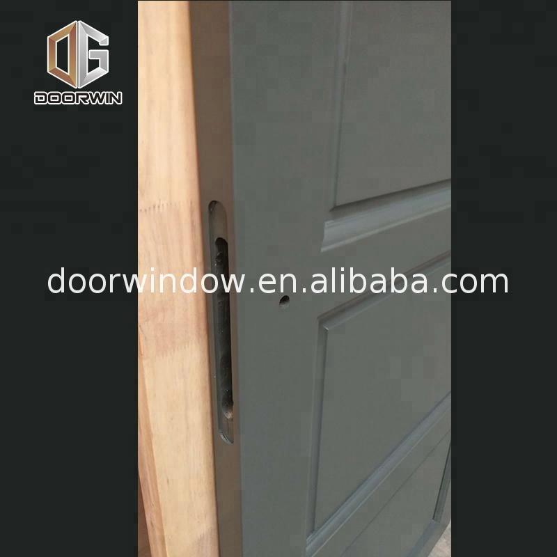 DOORWIN 2021Solid wooden door wood doors design by Doorwin on Alibaba