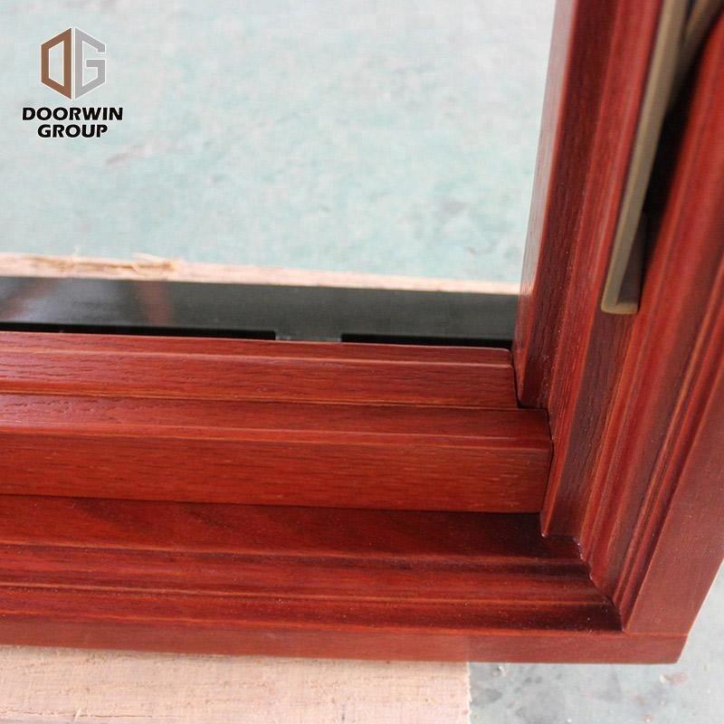DOORWIN 2021Special shape aluminum and wood crank open window round aluminium fixed windows by Doorwin on Alibaba