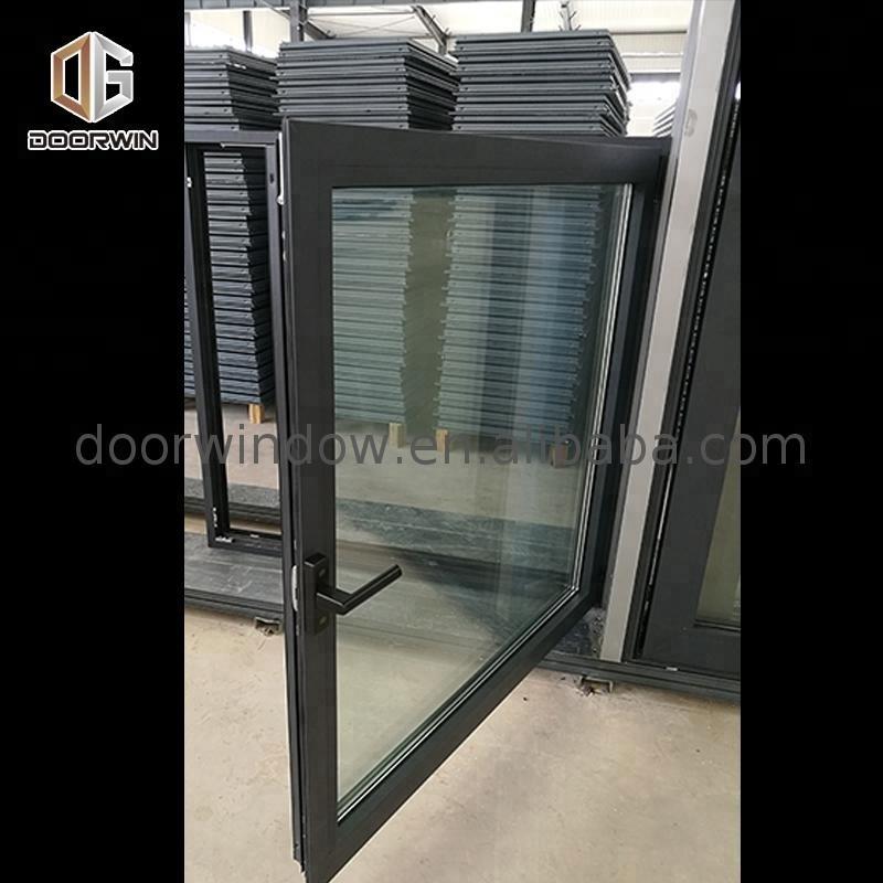 DOORWIN 2021Super September Purchasing Aluminium casement window and doorcasement door with lowllow glass wood outward windows