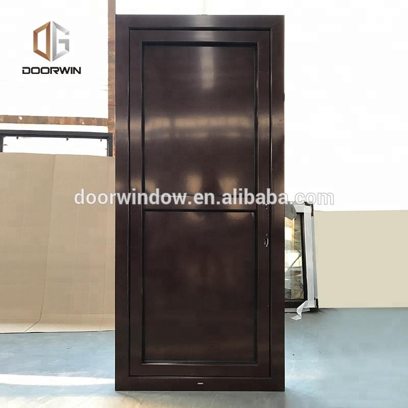 DOORWIN 2021Super September Purchasing Casement shutter door built-in louvers window aluminum swing doors by Doorwin on Alibaba