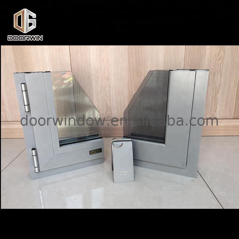 DOORWIN 2021Super September Purchasing Casement window and door with low-e uv-resistant glass locks laminated