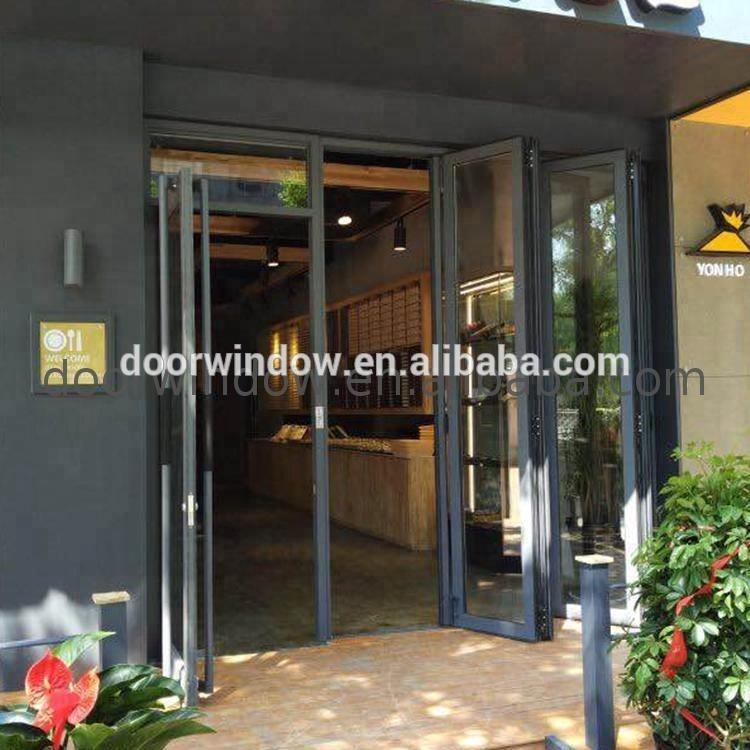 DOORWIN 2021Super September Purchasing louvered bifold doors with exterior glass by Doorwin on Alibaba