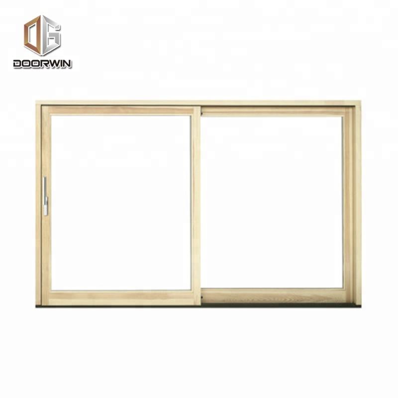 DOORWIN 2021Super wide lift sliding door solid oak with exterior aluminum cladding sliding door system from China brandby Doorwin