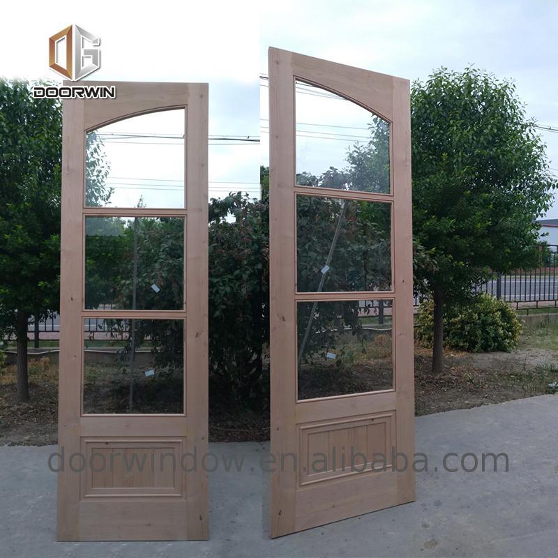 DOORWIN 2021Swing glass doors stained door shower