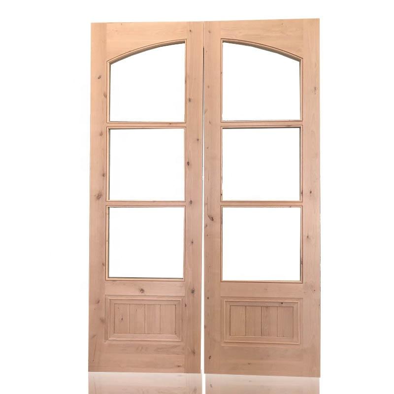 DOORWIN 2021Swing glass doors stained glass door single leaf glass door