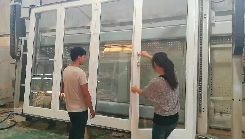 DOORWIN 2021French style aluminum bi folding window and door aluminium bi-fold foldable glass doors by Doorwin on Alibaba
