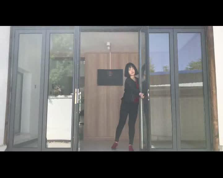 DOORWIN 2021good quality folding doors for bathrooms commercial accordion folding doorby Doorwin