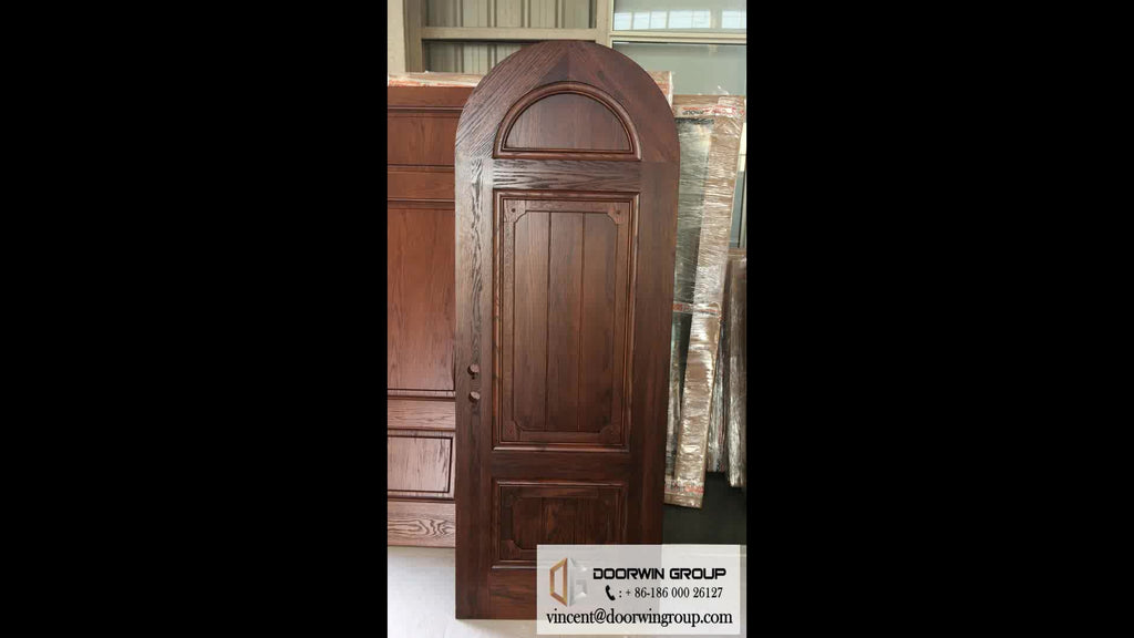 Doorwin 2021Doorwin bedroom wooden door designs-simple cherry wood interior doors