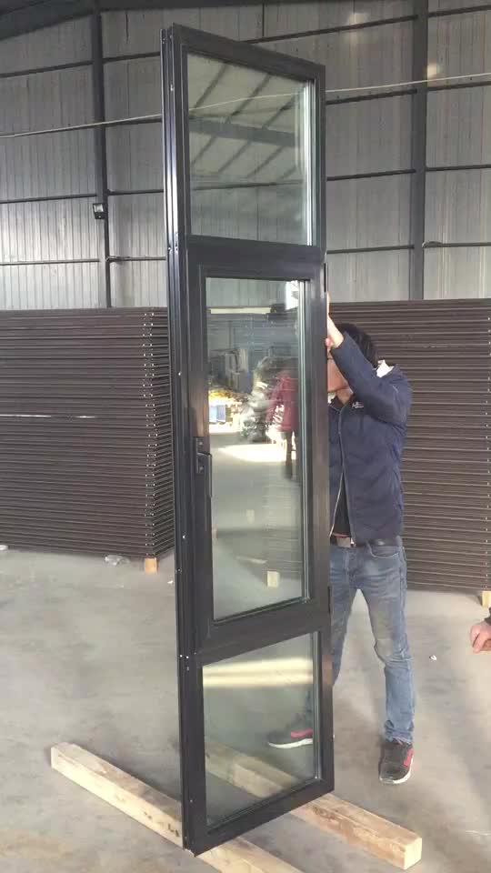 DOORWIN 2021Eco-Friendly Hollow glass aluminum framed inswing casement windowsby Doorwin on Alibaba