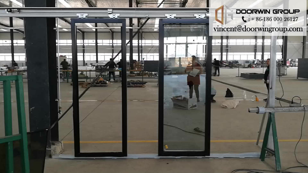 Doorwin 2021Automatic auto glass sliding commercial door by Doorwin on Alibaba