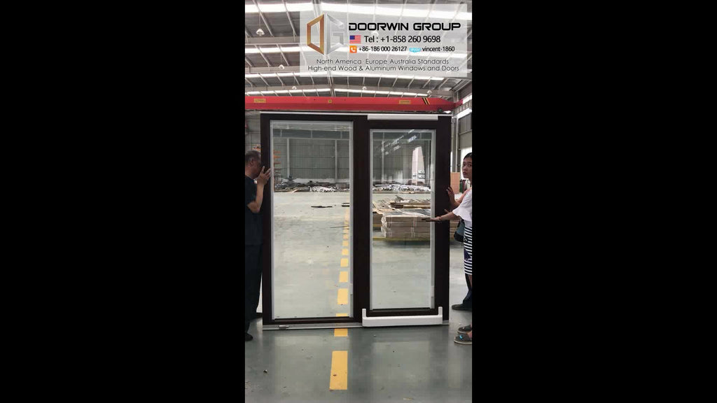 DOORWIN 2021Sliding door exterior company blinds by Doorwin on Alibaba