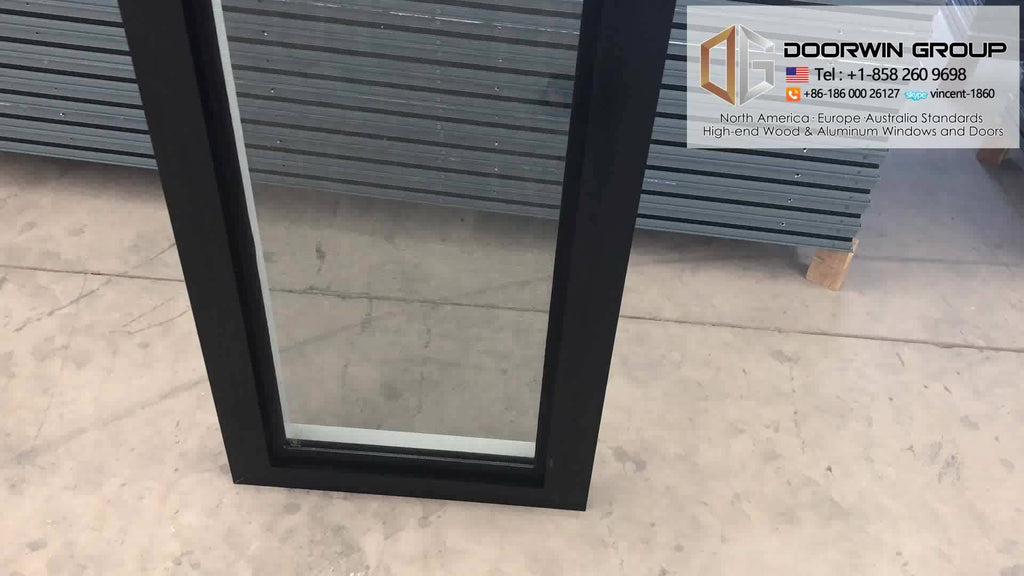 Doorwin 2021Cheap aluminium casement open window with white powder coatingby Doorwin on Alibaba