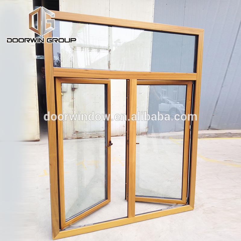 DOORWIN 2021Teak Wood French Casement Wooden window frames designs casement window for homeby Doorwin