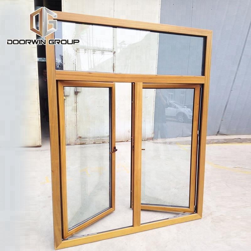 DOORWIN 2021Teak wood main window designs French style open out windows by Doorwin on Alibaba