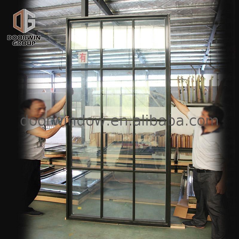 DOORWIN 2021Teak wood tall windows designby Doorwin on Alibaba