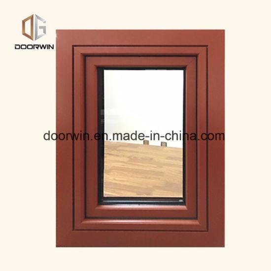 DOORWIN 2021Tempered Glass Windows Teak Wood Window Design - China Timber Windows, Standard Window Size