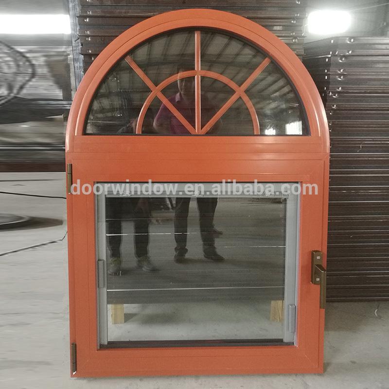 DOORWIN 2021Temple gate design toughened glass shutters window