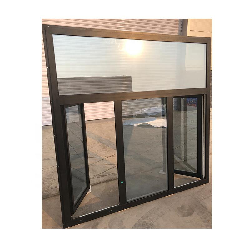 DOORWIN 2021Texas wholesale Inexpensive dual pane aluminum tilt and turn aluminum windows