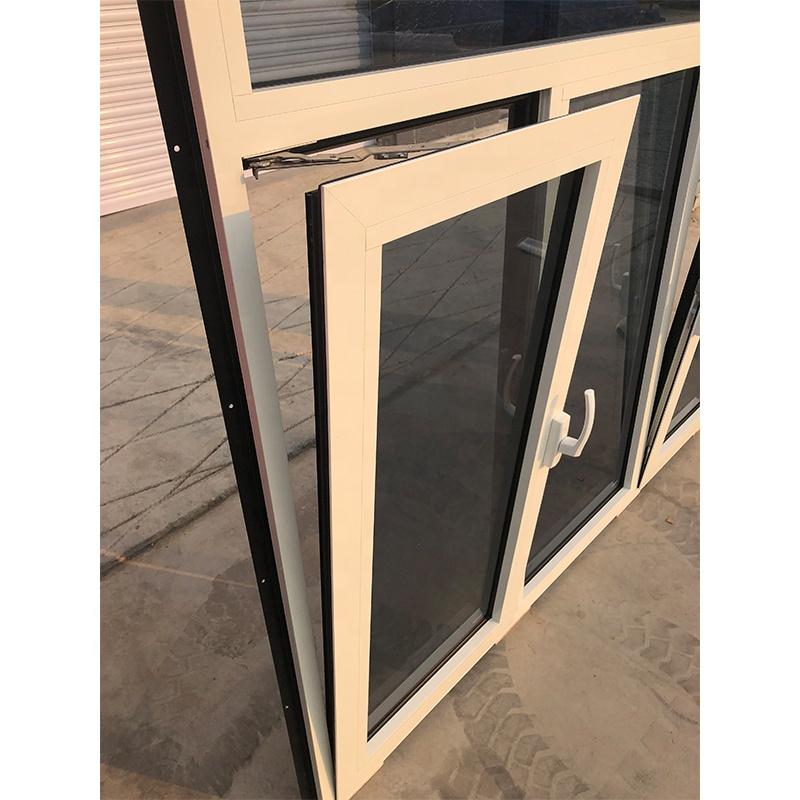 DOORWIN 2021Texas wholesale Inexpensive dual pane aluminum tilt and turn aluminum windows